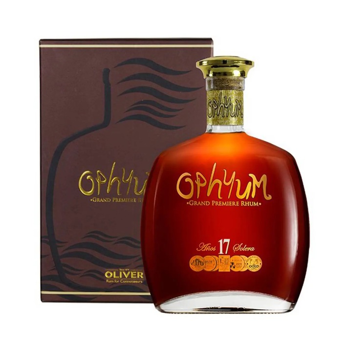 Ophyum 17 éves rum, 0.7 l, pdd. 40%
