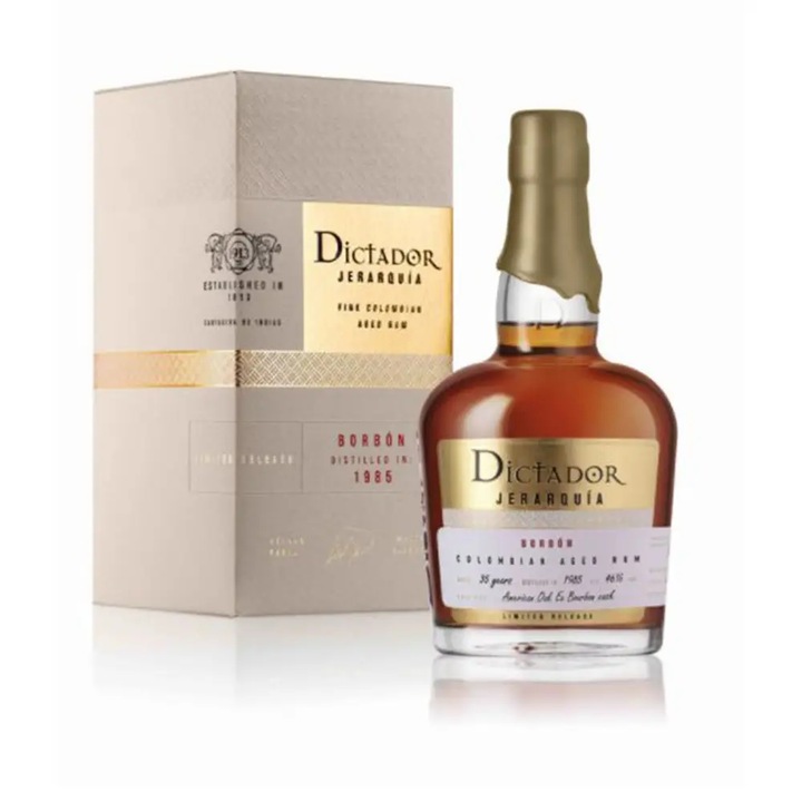 Dictador Jerarquia Borbón 1985 rum, 0.7 l, 46%