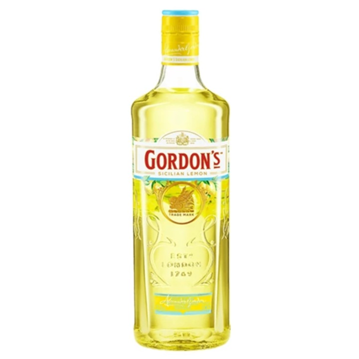 Gordons Sicilian Lemon gin 37.5%, 0.7l