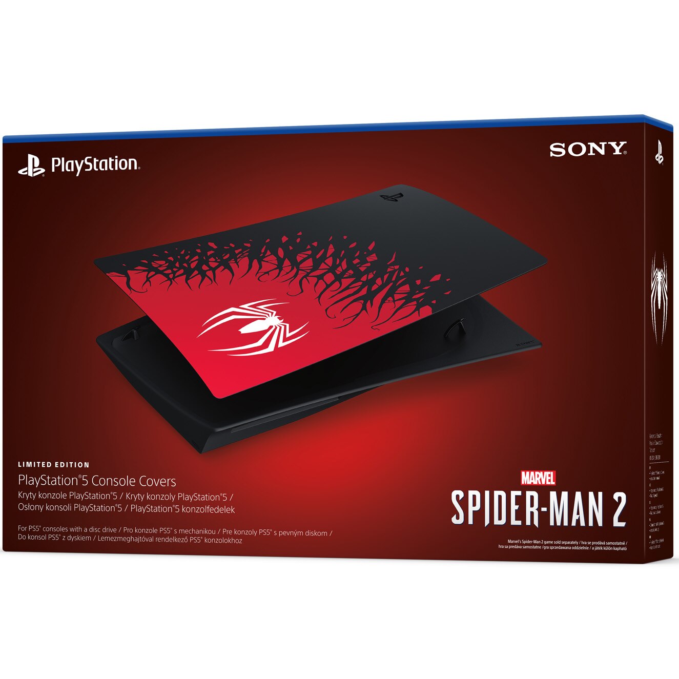 Panouri laterale PlayStation 5 - Marvel's Spider-Man 2 Limited Edition