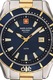Swiss Alpine Military, Швейцарски часовник с двуцветен дизайн, Rose Gold, Сребрист