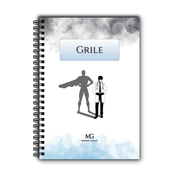 Caiet A5, MG Medicinist, Grile, Medic SuperErou B, 80 file