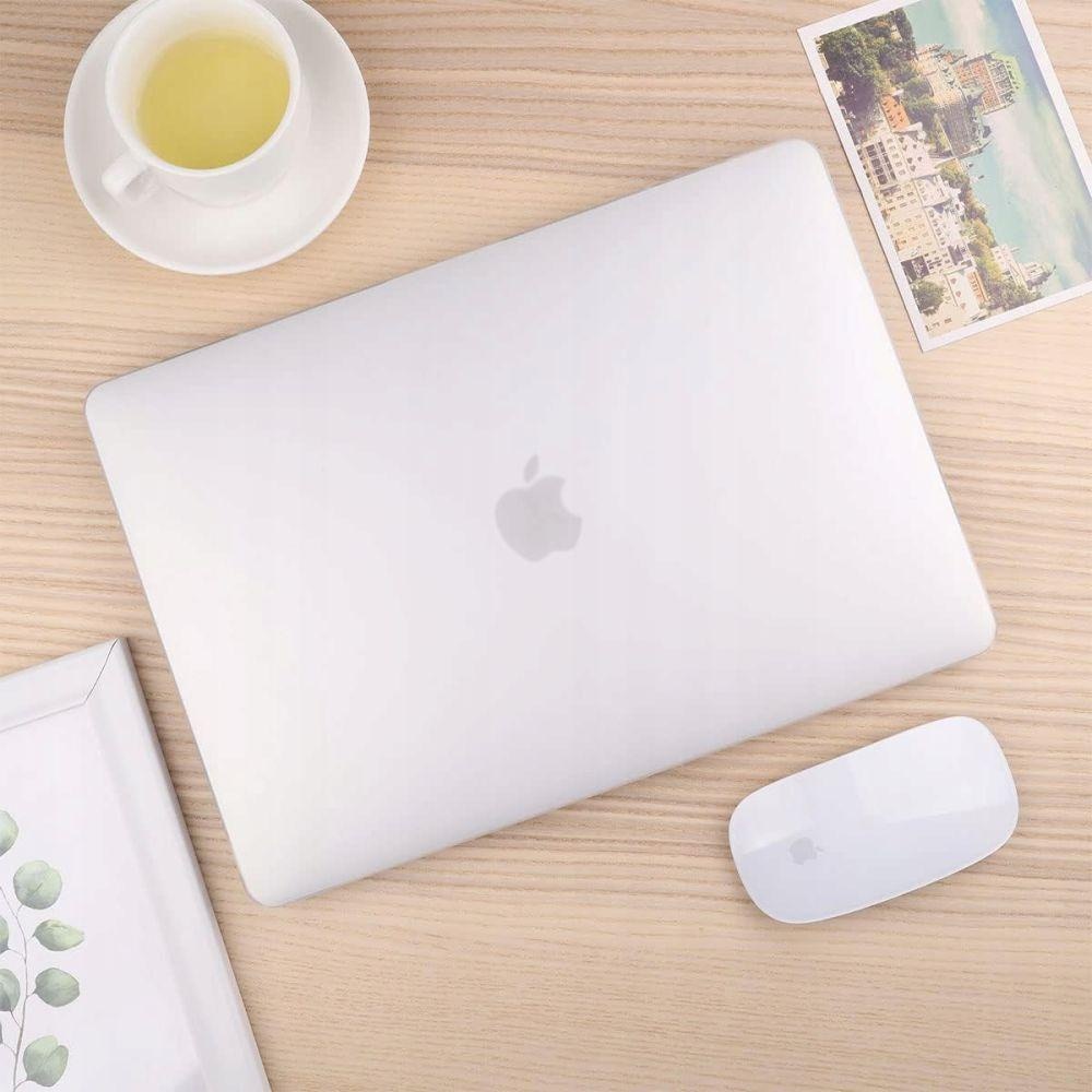 Carcasa laptop Tech-Protect Smartshell compatibila cu MacBook Air 15 inch 2023/2024 Matte Clear