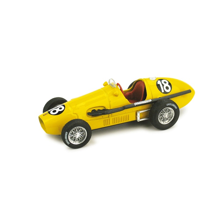 Macheta Ferrari 500 F2 Internationales Avusrennen 1953 Jaques Swaters Nr.18 - 1/18 CMR