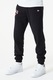 New Era, Pantaloni sport lejeri cu detaliu logo, Negru, M