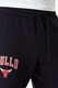 New Era, Pantaloni sport lejeri cu detaliu logo, Negru, M