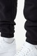 New Era, Pantaloni sport lejeri cu detaliu logo, Negru, M