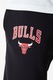 New Era, Pantaloni sport lejeri cu detaliu logo, Negru, M