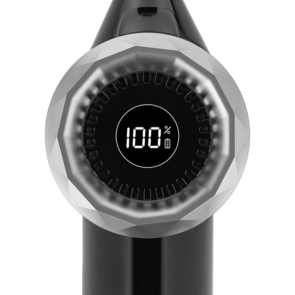 Aspirator vertical portabil fara fir TESLA Purestar E20, 220W, tehnologie ciclonica, 2 trepte de putere, 0.9 L, Turbo brush