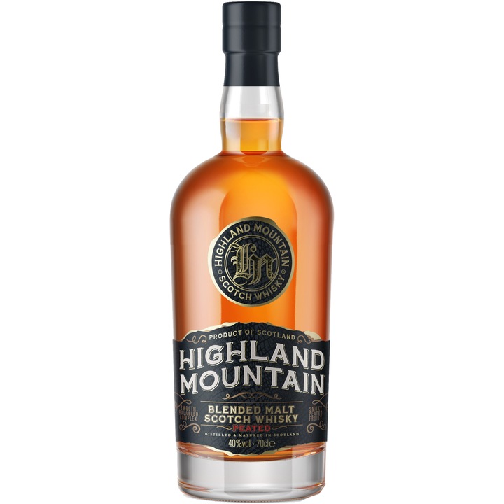 Whisky Highland Mountain Peated, 40%, 0.7l