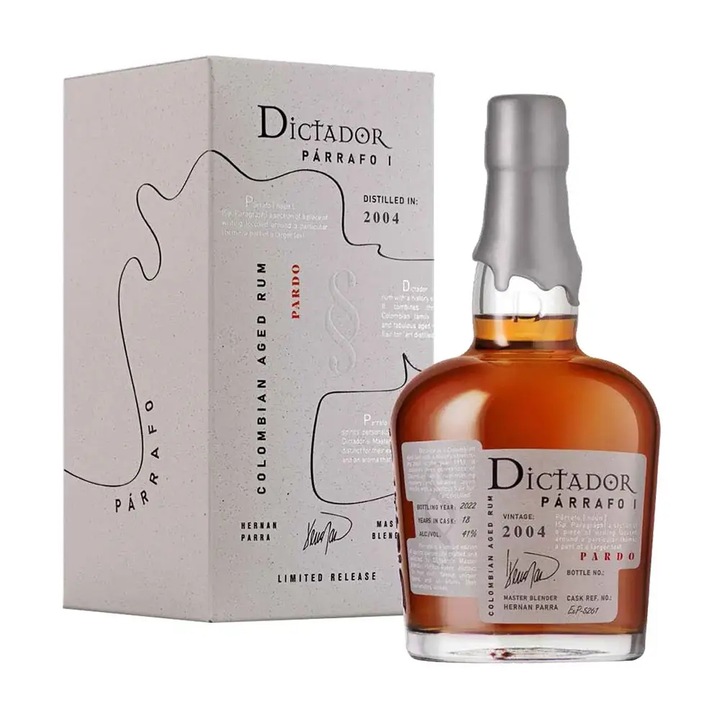 Dictador Párrafo Vintage 2004, 0.7 l, pdd 41%