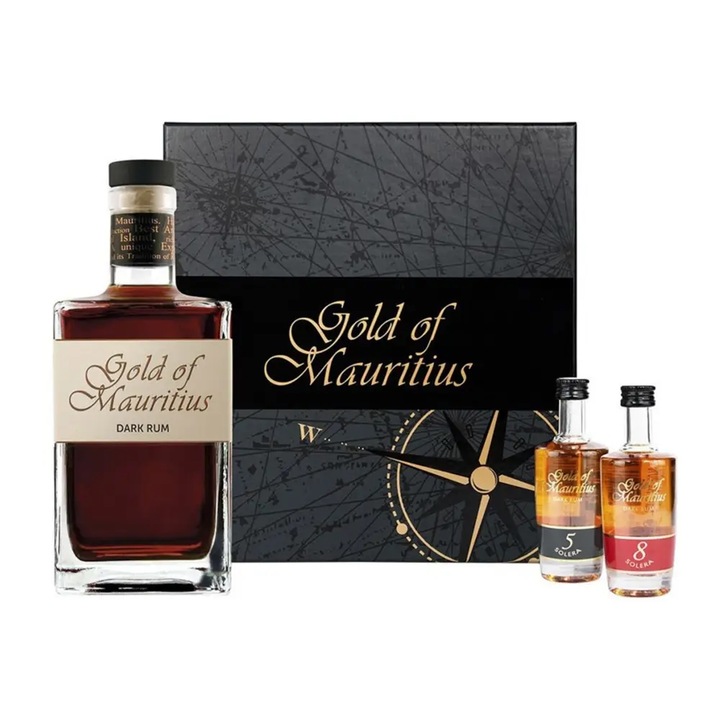 Gold of Mauritius Dark, 0.7 l, dd +2x0,05 l, 40%