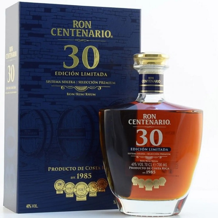 Centenario Edicion Limitada Solera 30 éves rum, 0.7 l, pdd 40%