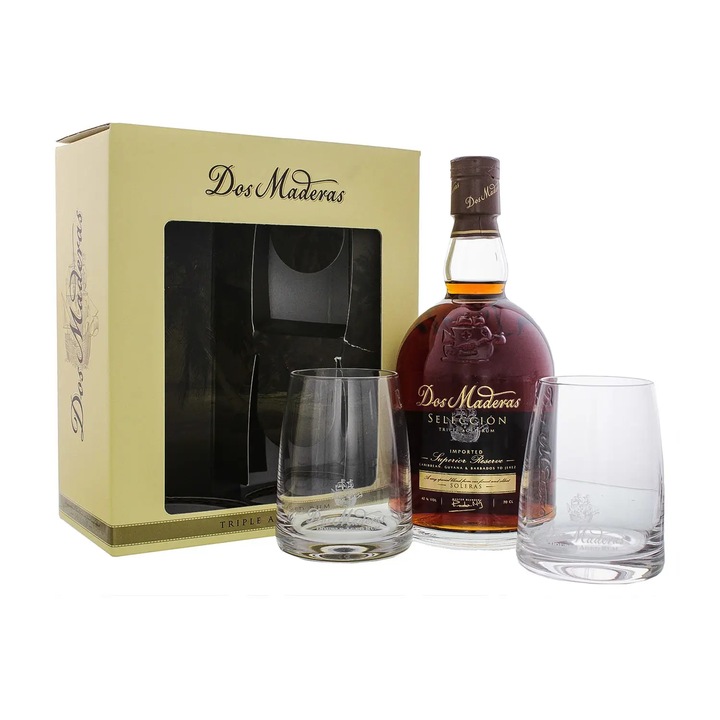 Dos Maderas Seleccion Superior Reserve, 0.7 l, dd+2pohár 42%