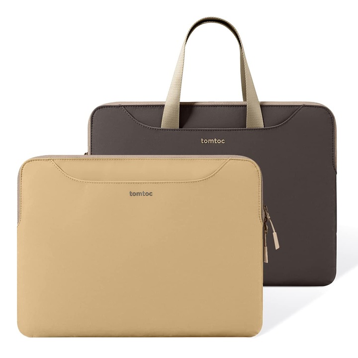 Елегантна чанта за лаптоп/таблет Macbook Pro 14", Premium, Microsoft 13.5" Surface Laptop 5/4/3/2/1, Q4, PVC, Cookie