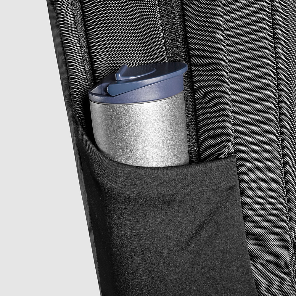 Ghiozdan Laptop 15.6", Impact Safe, cu 15 Buzunare, Navigator, I13, Nailon, Negru