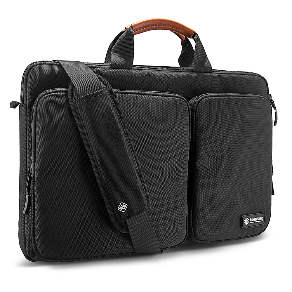 Servieta pentru Laptop 17 inch, Laptop Shoulder Bag, Black