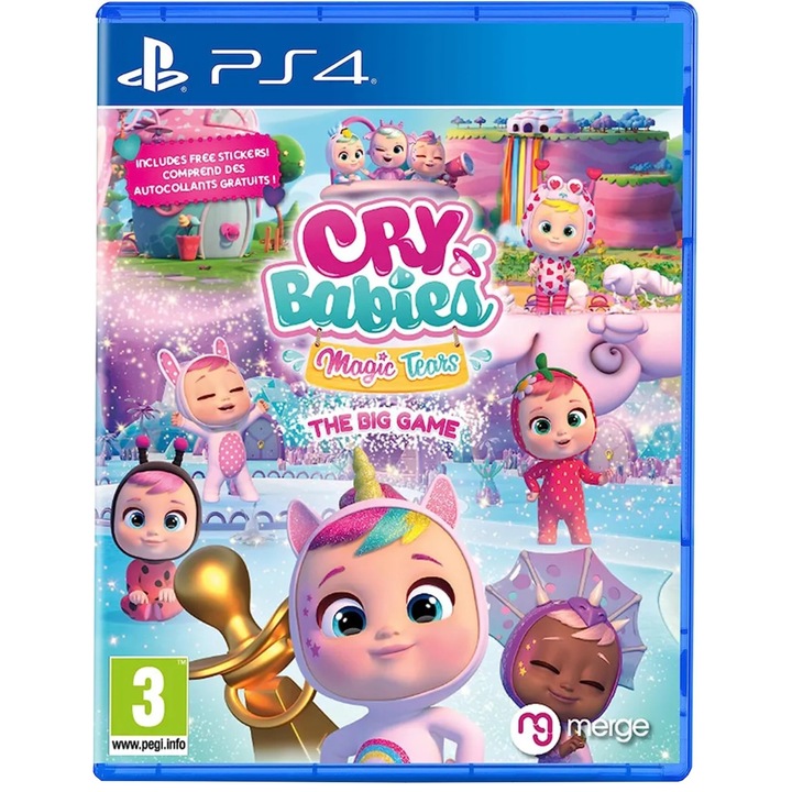 Cry Babies Magic Tears The Big Game PlayStation 4-re