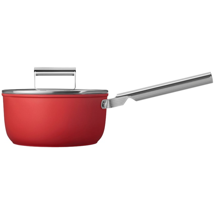 Тиган Smeg CKFS2011RDM, Обем 2.7 л., Диаметър 20 см, Червен