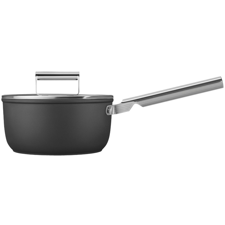 Тиган Smeg CKFS2011BLM, Обем 2.7 л., Диаметър 20 см, Черен