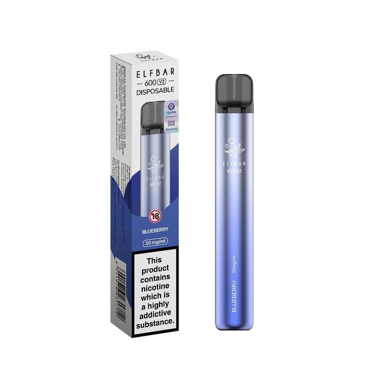 Tigara electronica Elf Bar 600 V2, Blueberry