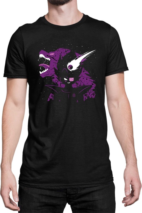 Férfi póló Dragon Ball Z Vegeta Beast 02, Fekete