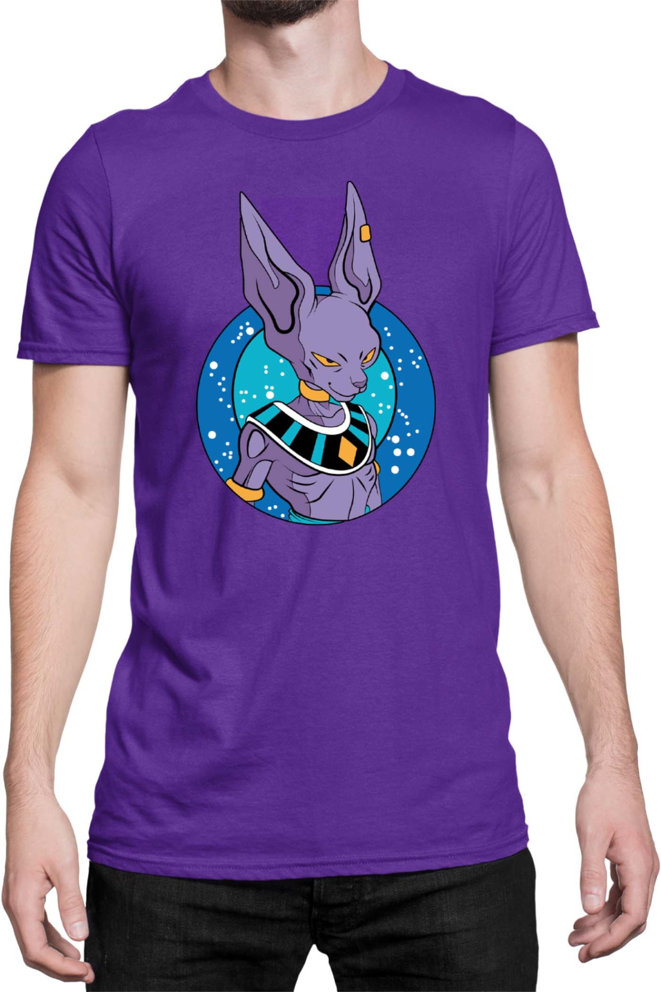 Tricou barbati Dragon Ball Z new Tralala Beerus 01, Mov, XL - eMAG.ro