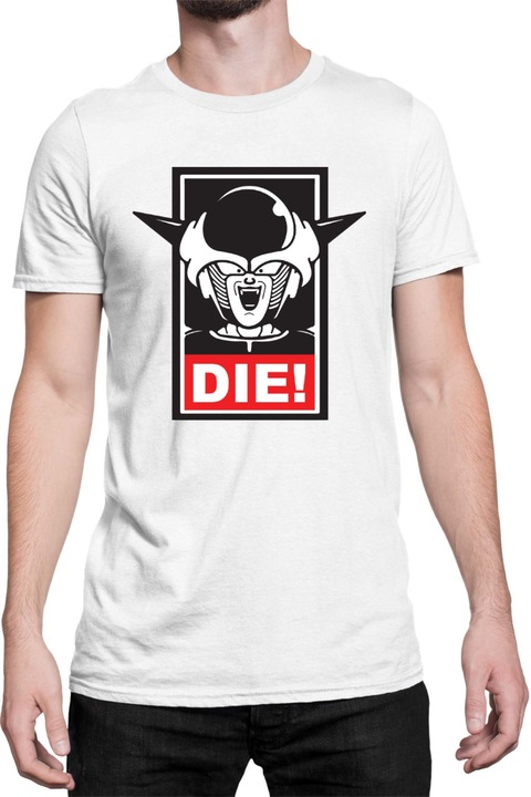 Férfi póló Dragon Ball Z Frieza 02, Fehér