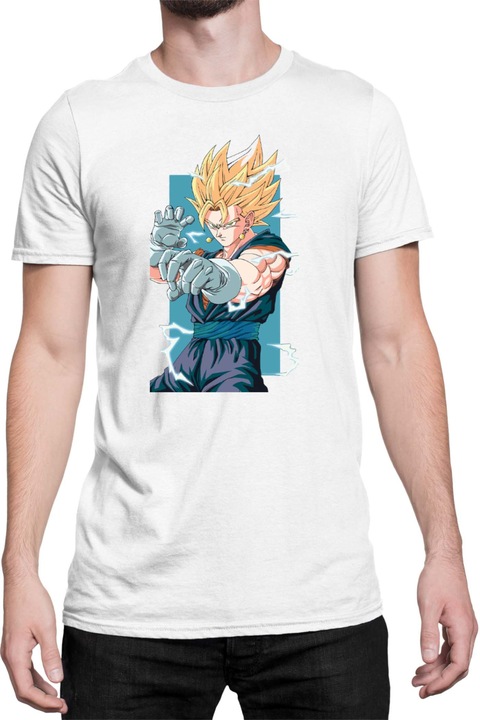 Férfi póló Dragon Ball Z Gogeta, Fehér