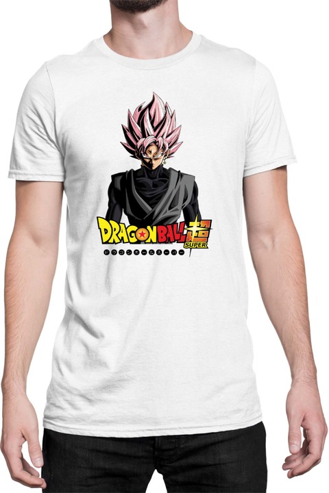 Férfi póló Dragon Ball Z Goku 10, Fehér
