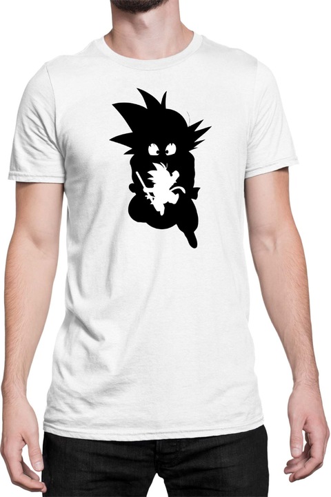 Férfi póló Dragon Ball Z Goku Kid Kame, Fehér