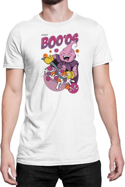 Férfi póló Dragon Ball Z Majin Buu 03, Fehér