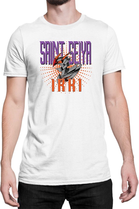 Férfi póló Japan Anime Manga Saint Seiya Ikki, Fehér