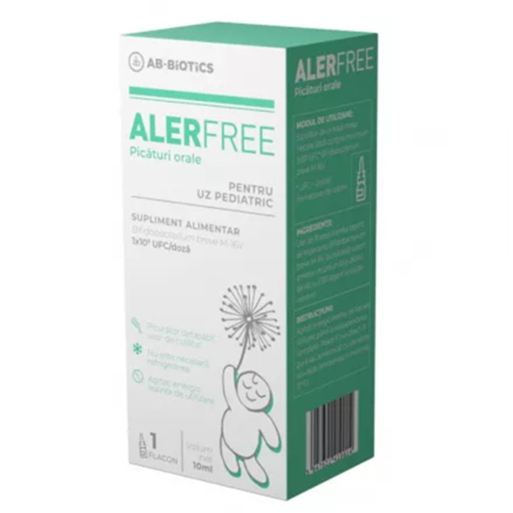 Picaturi orale Alerfree, AB Biotics, 10 ml