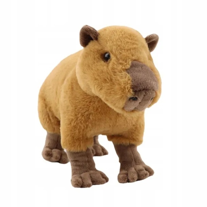 Capybara plüssjáték, 30 cm, barna