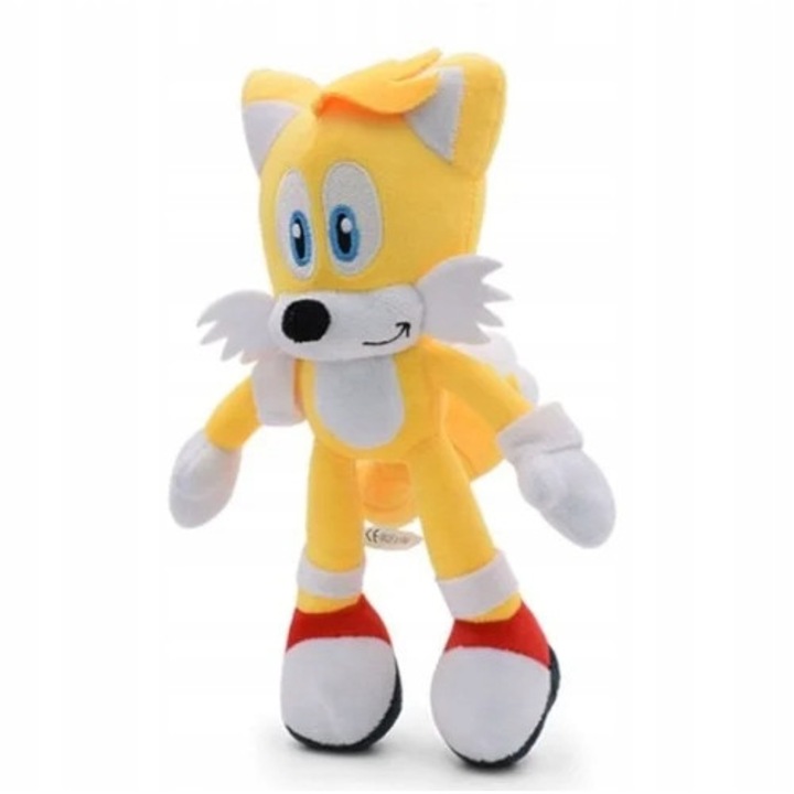Jucarie de plus, Sonic, 30 cm, Galben