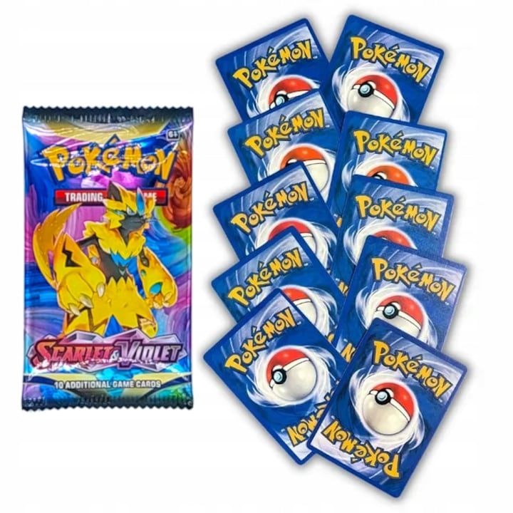 Set 10 carduri de colectie, Pokemon