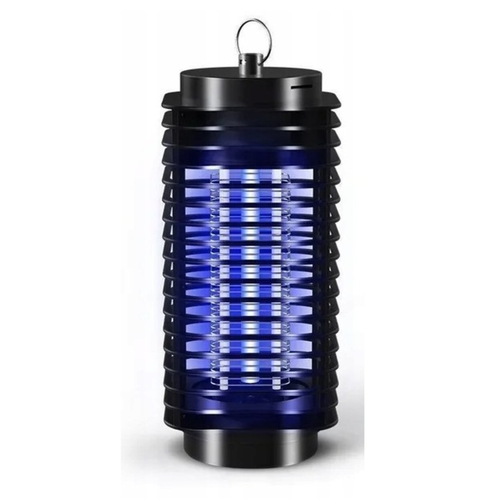 Lampa UV anti insecte, Plastic, 28x12 cm, 2W, Negru
