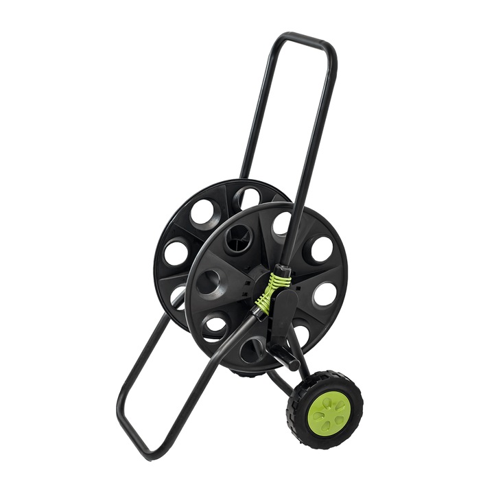 Макара за маркуч Hydrostab Hydro-Fix, за маркуч 60м, 1/2'' с колела