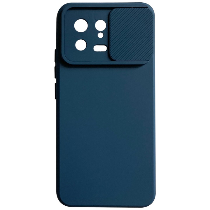 Husa de protectie Camshield Soft pentru Xiaomi 13, Albastru inchis