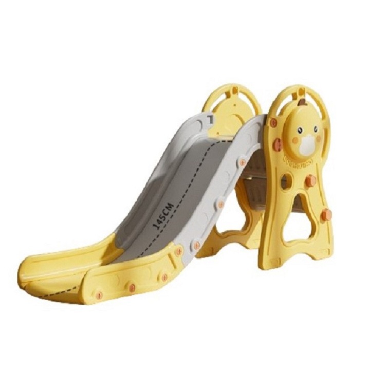 Tobogan pentru copii Ducky, 186x77x100, galben