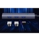 Хъб тип-C към 4x USB3.0, X397, космически сив