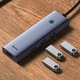 Хъб тип-C към 4x USB3.0, X397, космически сив