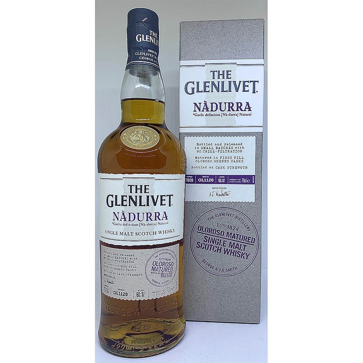 Glenlivet Nádurra Oloroso whisky 0,7 pdd 60,1%
