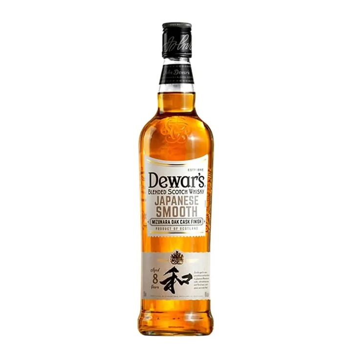 Dewar's 8 éves Japanese Smooth Mizunara Oak Cask Finish, 0,7 l, 40%