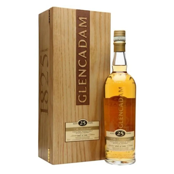 Glencadam 25 éves Single Malt whisky, 0,7 l, fadd 46%