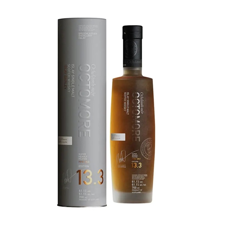 Bruichladdich Octomor 13.3, 0,7 l, fadd 61,1%