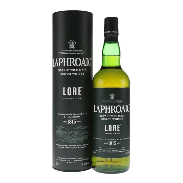 Laphroaig Lore Single Malt whisky, 0,7 l, pdd 48%