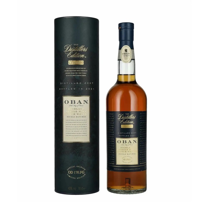 Oban Distillers Edition, 0,7 l, pdd 43%