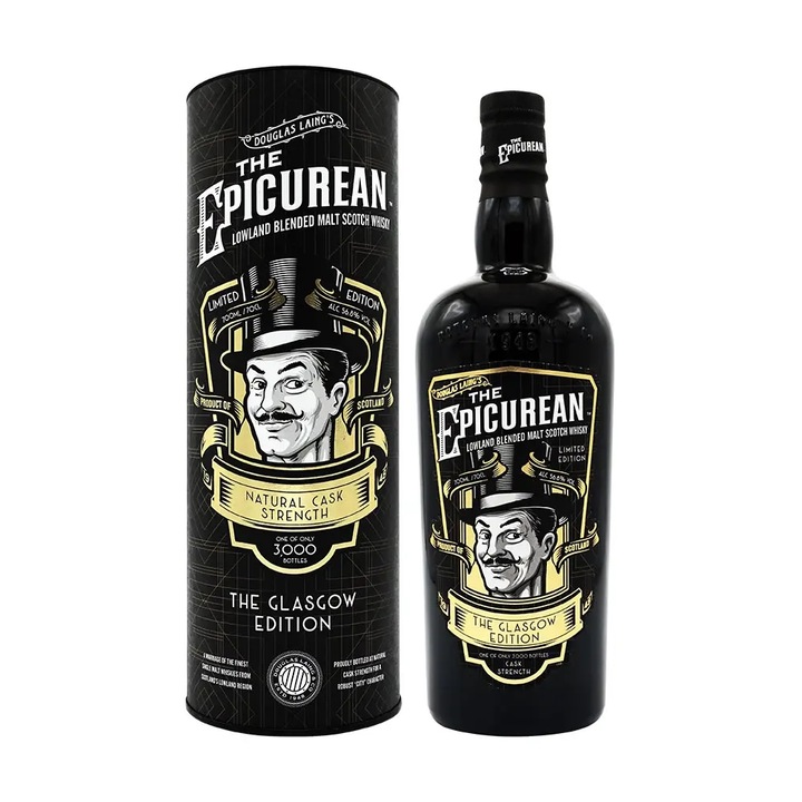 The Epicurean Glasgow 2022 Limited Edition, 0,7 l, pdd 56,8%